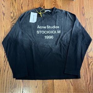 Black Acne Studios Long Sleeve